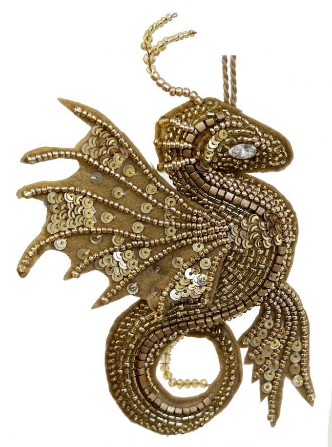 Eglītes rotājums Shishi 64065 Beaded flying dragon ornament 16cm