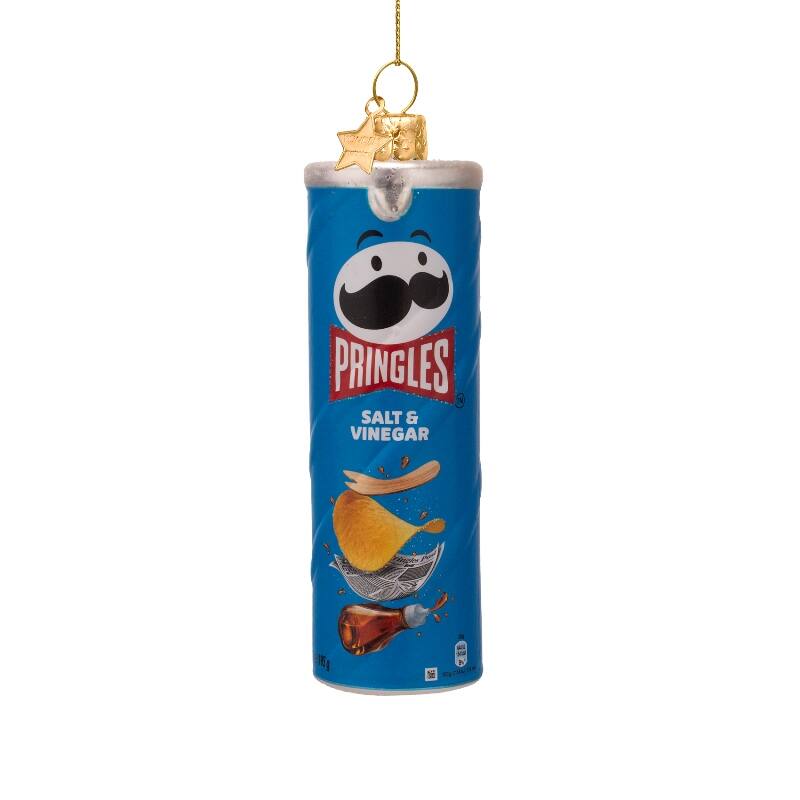 Eglīšu rotājums VONDELS opal blue Pringles H12cm