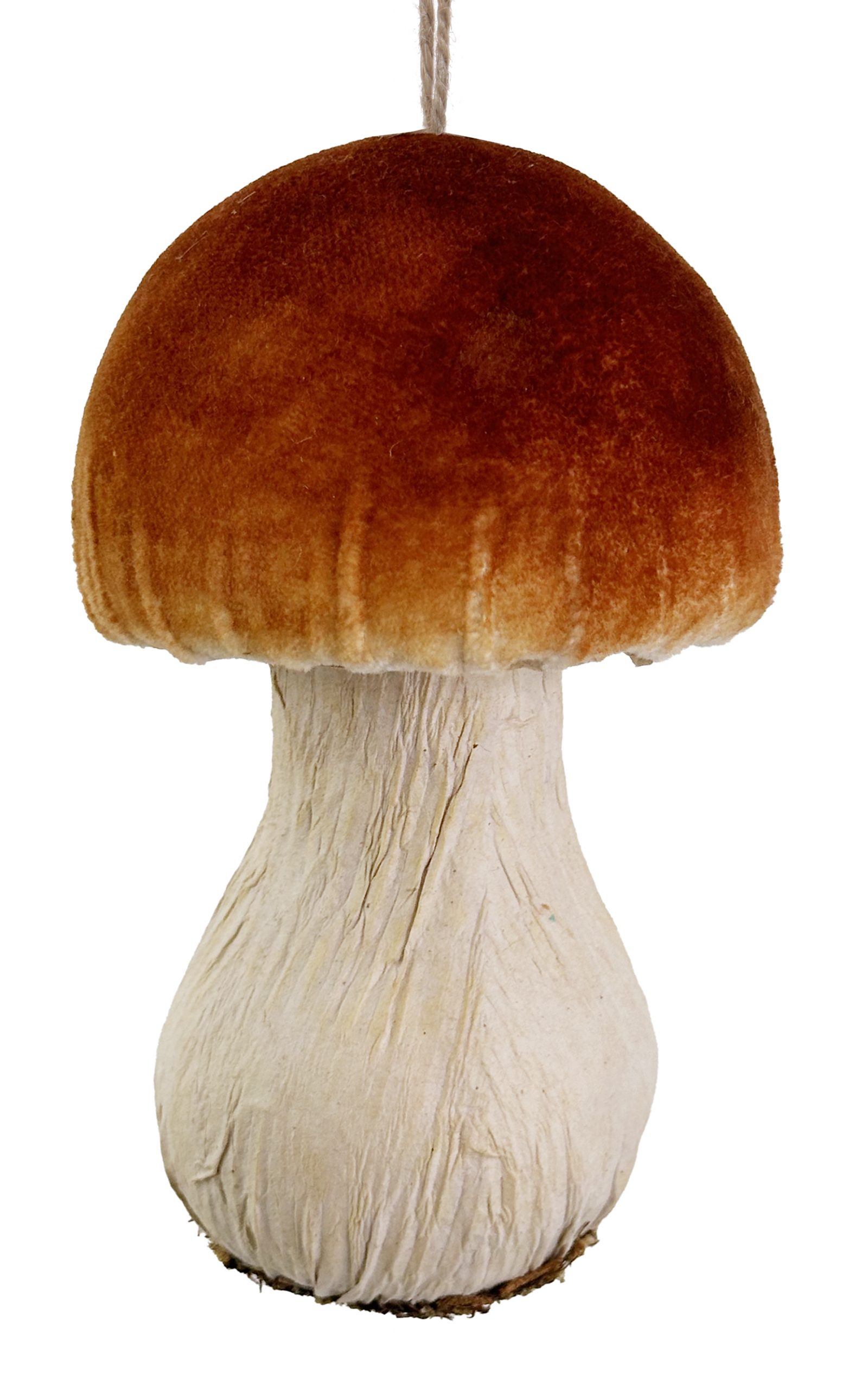 Eglīšu rotājums SHISHI Porcini ornament brown