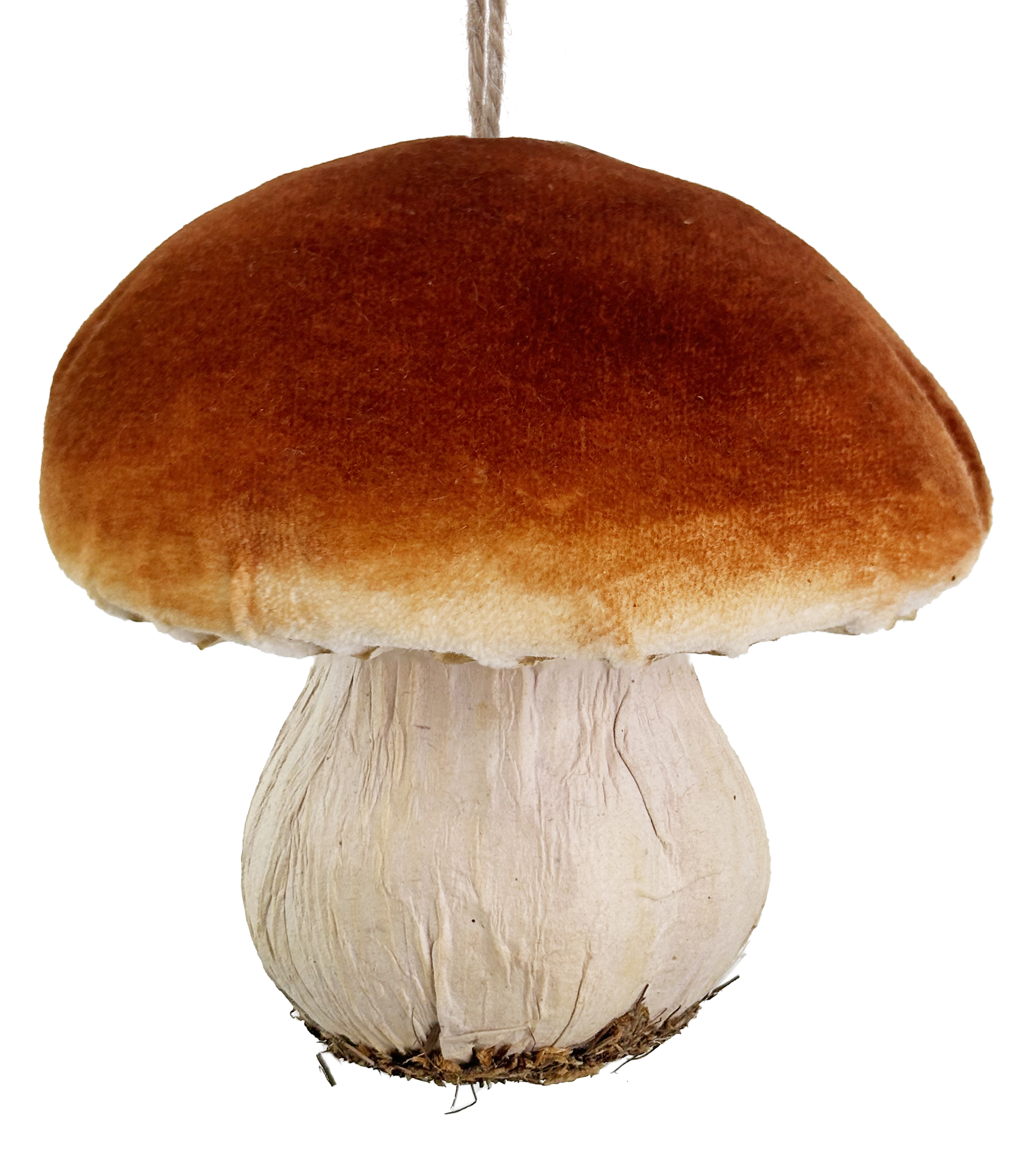 Eglīšu rotājums SHISHI Porcini ornament brown 10cm