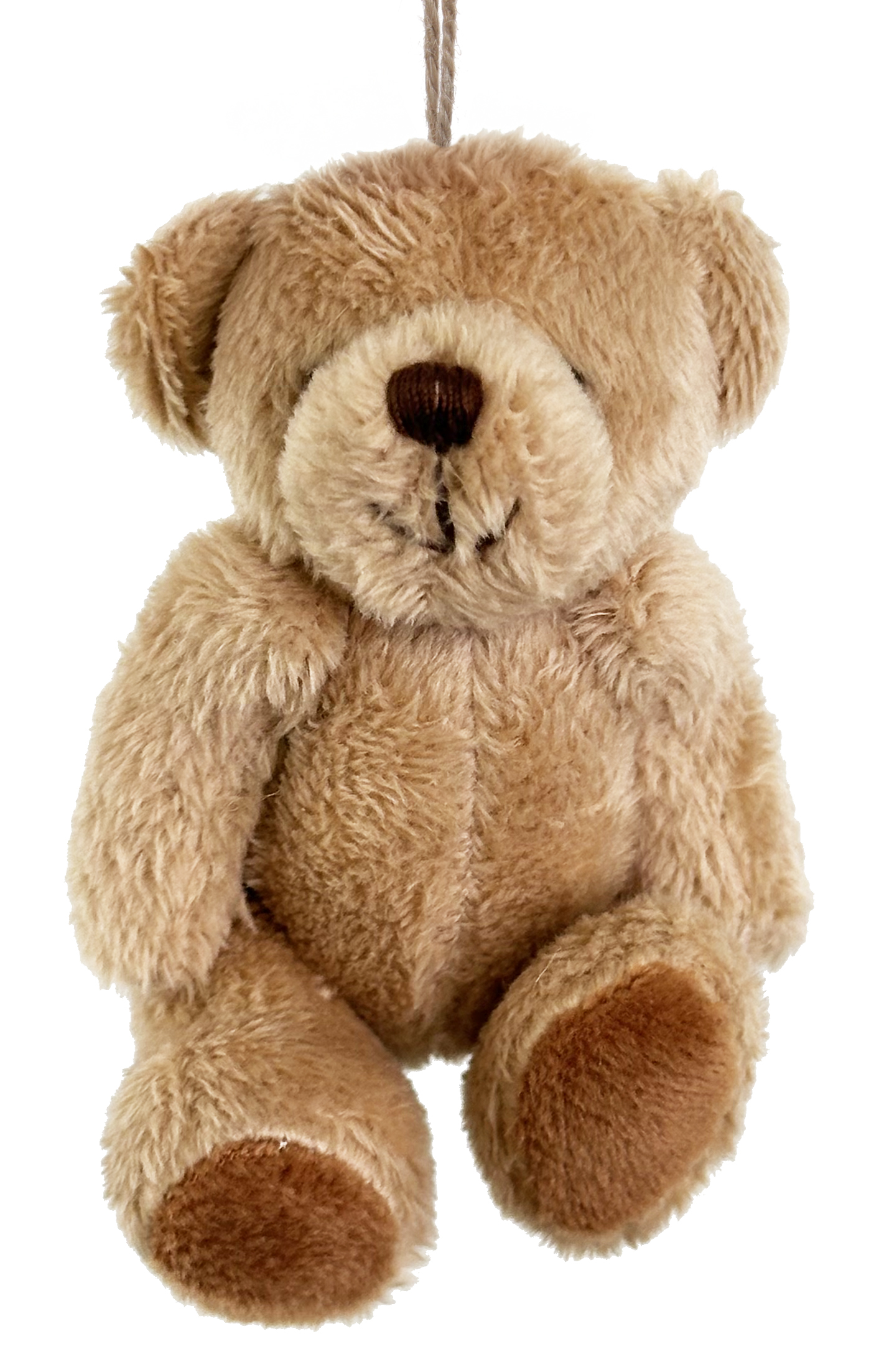 Eglīšu rotājums SHISHI Teddy bear sitting ornament lt brown 7cm