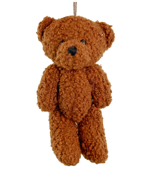 Eglīšu rotājums SHISHI Teddy bear dk brown 14cm